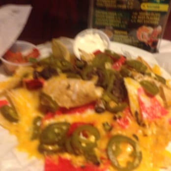 Fantasia Billiards - Our blurry nachos, pretty good stuff!! - Pool Halls Near Me - Burbank, California