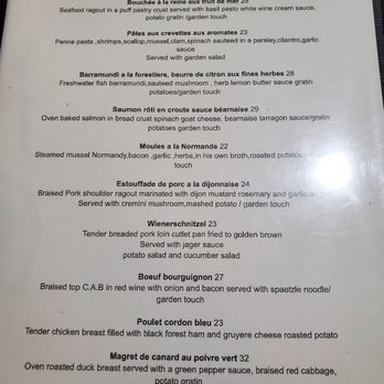 Citron European Bistro - Main Course Menu (July 2022) - French Near Me - Tacoma, Washington Citron European Bistro - Main Course Menu (July 2022) - French Near Me - Tacoma, Washington