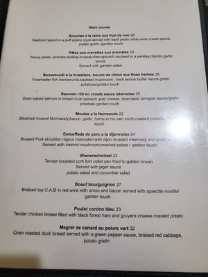 Menu photo 1 Citron European Bistro Tacoma, WA Menu photo 1 Citron European Bistro Tacoma, WA