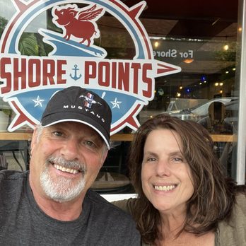 Shore Points Coastal BBQ - Outside seating area. - Barbeque Near Me - Point Pleasant Beach, New Jersey