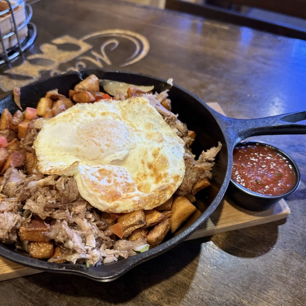 Maggie's Cafe - Carnitas Breakfast Skillet - Breakfast & Brunch Near Me - San Diego, California Maggie's Cafe - Carnitas Breakfast Skillet - Breakfast & Brunch Near Me - San Diego, California