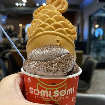 Somisomi - Ube Ahboong Oreo Topping - Desserts Near Me - San Diego, California