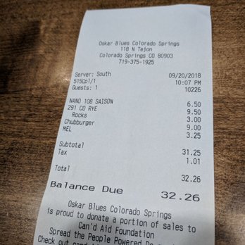 Oskar Blues - Denver - $3 upcharge for ordering a whiskey on the rocks is absurd and abnormal for the industry. - Brewpubs Near Me - Denver, Colorado Oskar Blues - Denver - $3 upcharge for ordering a whiskey on the rocks is absurd and abnormal for the industry. - Brewpubs Near Me - Denver, Colorado