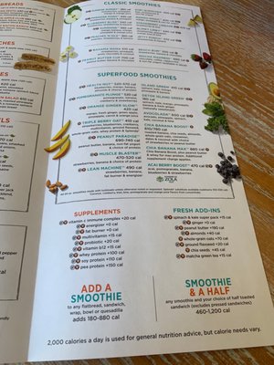 Menu photo 2 Tropical Smoothie Cafe North Las Vegas, NV Menu photo 2 Tropical Smoothie Cafe North Las Vegas, NV