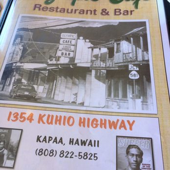 Olympic Cafe - Seafood Near Me - Kapaa, Hawaii Olympic Cafe - Seafood Near Me - Kapaa, Hawaii