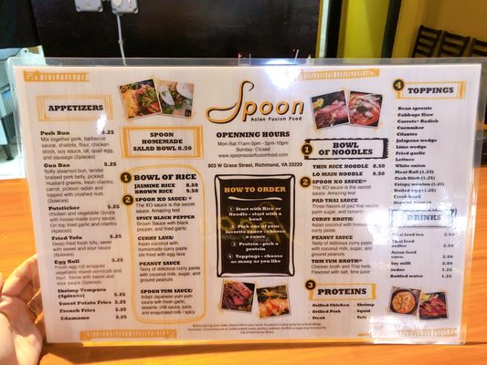Menu photo 7 Spoon Richmond, VA