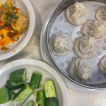 Happy Bao's - Chili Dumplings (8pc) 32. Cucumber Salad 9. Seafood Xiao Long Bao - Chinese Near Me - Mesa, Arizona Happy Bao's - Chili Dumplings (8pc) 32. Cucumber Salad 9. Seafood Xiao Long Bao - Chinese Near Me - Mesa, Arizona