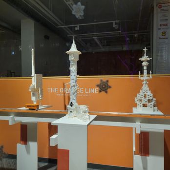 Lazarus Company - The Orange Line cityscape and holiday train display by the Center for Architecture and Design - Landmarks & Historical Buildings Near Me - Columbus, Ohio