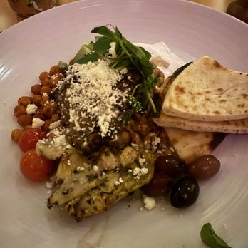 Mythos Restaurant - Cous Cous with added lamb kofta - New American Near Me - Orlando, Florida
