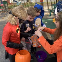 Bedford Academy - Our school believes in community and focuses on families and partnerships. Pictured here, students are in costumes for Halloween.