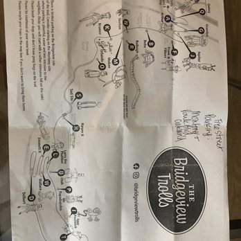 Bridgeview Trail - Map I got from FB hiked 4/16/21 - Dog Parks Near Me - Oakland, California