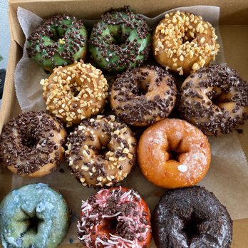 Fractured Prune - a box of assorted donuts - Donuts Near Me - Millville, Delaware