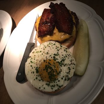Au Cheval - Single cheeseburger with bacon and egg - Bars Near Me - Chicago, Illinois