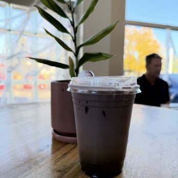 January Coffee - Ube Latte with espresso - Coffee & Tea Near Me - Boulder, Colorado
