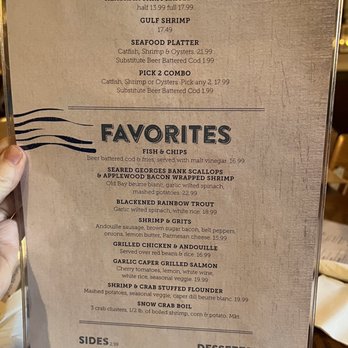 Fish City Grill - Favorites, Sides, and Desserts  2/9/2023 - Seafood Near Me - Georgetown, Texas