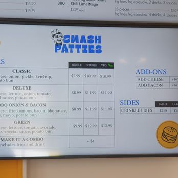 Feedery - a menu for a fast food restaurant - Food Court Near Me - Aurora, Ontario