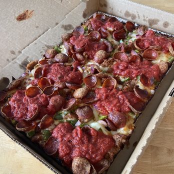 Detroit Pizza Co - Detroit Supreme - Pizza Near Me - Brighton, Massachusetts Detroit Pizza Co - Detroit Supreme - Pizza Near Me - Brighton, Massachusetts
