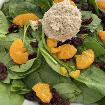 Nate's Deli - Spinach Salad with Tuna Salad - Delis Near Me - Fairview Park, Ohio Nate's Deli - Spinach Salad with Tuna Salad - Delis Near Me - Fairview Park, Ohio