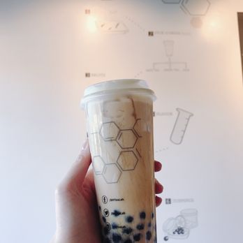 DIY Tea Lab - Newcastle - Black milk tea with boba - Bubble Tea Near Me - Newcastle, Washington