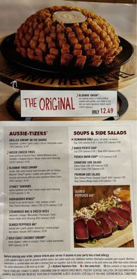 Menu photo 5 Outback Steakhouse Norwalk, CA