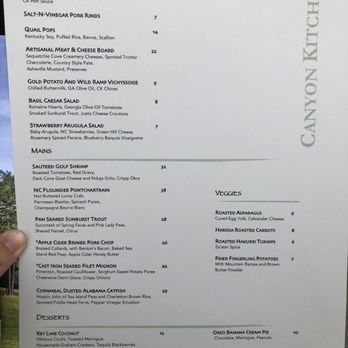 Canyon Kitchen At Lonesome Valley - Menu - American Near Me - Sapphire, North Carolina Canyon Kitchen At Lonesome Valley - Menu - American Near Me - Sapphire, North Carolina