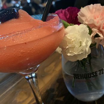 Warehouse 72 - W72 Frozen Drink of the Day: Strawberry Bellini - New American Near Me - Houston, Texas Warehouse 72 - W72 Frozen Drink of the Day: Strawberry Bellini - New American Near Me - Houston, Texas