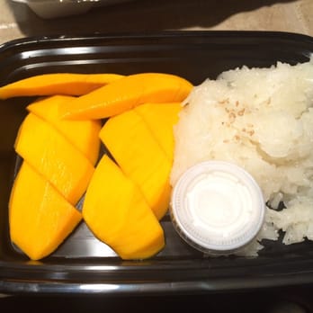 Blue Elephant - The Mango Sticky Rice. This stuff is SO good. You have to try it! - Thai Near Me - Bakersfield, California Blue Elephant - The Mango Sticky Rice. This stuff is SO good. You have to try it! - Thai Near Me - Bakersfield, California