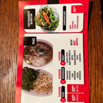 Pho Kup - Menu choices - Vietnamese Near Me - Albuquerque, New Mexico