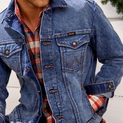 Crompton's Menswear - Jean Jackets in Regular, Big and Tall Men sizes