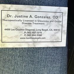Luelinda Tomlin, OD - Dra.Justine Gonzalez