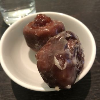 Dirt Candy - The red pepper fritters are a sweet treat. - Vegetarian Near Me - New York, New York Dirt Candy - The red pepper fritters are a sweet treat. - Vegetarian Near Me - New York, New York
