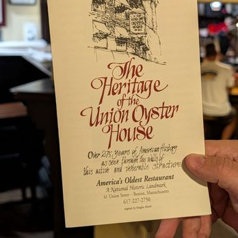 Union Oyster House - Seafood Near Me - Boston, Massachusetts Union Oyster House - Seafood Near Me - Boston, Massachusetts