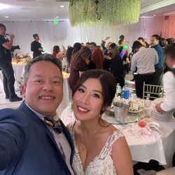 Bride and her beloved MC