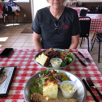 Gold Beach BBQ - mylove and our dinner. - Barbeque Near Me - Gold Beach, Oregon