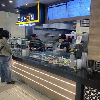 ON + ON Fresh Korean Kitchen - This is the storefront in the Food Terrace - Asian Fusion Near Me - Culver City, California