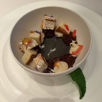 Le Papillon - Black sesame pudding - French Near Me - San Jose, California Le Papillon - Black sesame pudding - French Near Me - San Jose, California