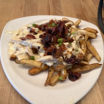Brick 29 - Fries with savory sweet bacon bits - New American Near Me - Nampa, Idaho