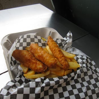 Pier 44 CHOWDER HOUSE - My Yummmmy Fish & Chips Picture Shot!!! - Fish & Chips Near Me - San Francisco, California