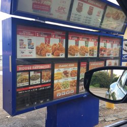 Drive thru menu