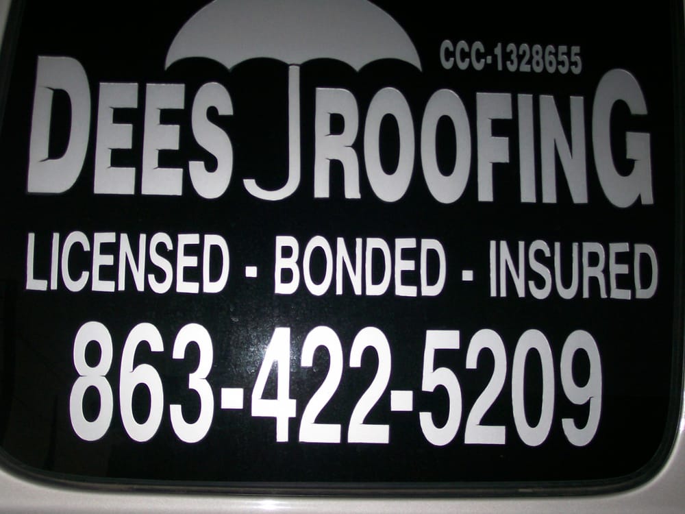 Slide of Dees Roofing