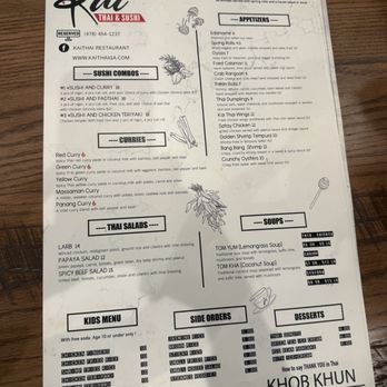 Kai Thai Restaurant - Menu - Thai Near Me - Milledgeville, Georgia Kai Thai Restaurant - Menu - Thai Near Me - Milledgeville, Georgia