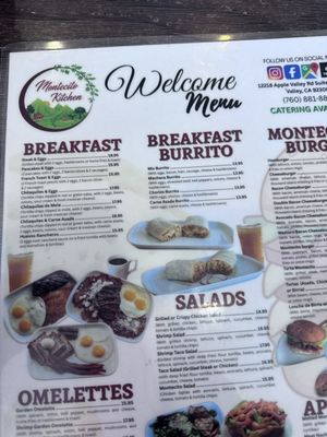Menu photo 1 Montecito Kitchen Apple Valley, CA Menu photo 1 Montecito Kitchen Apple Valley, CA