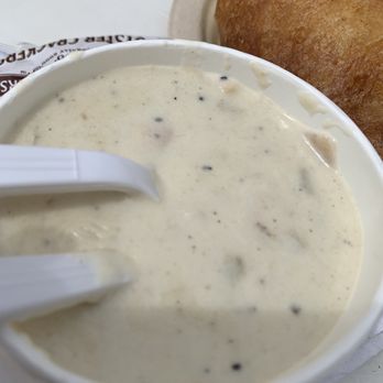 Clam Bar at Napeague - New England Clam Chowder. Quite tasty! - Seafood Near Me - Amagansett, New York Clam Bar at Napeague - New England Clam Chowder. Quite tasty! - Seafood Near Me - Amagansett, New York