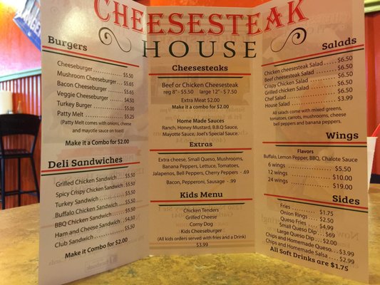 Menu photo 6 Cheesesteak House Garland, TX