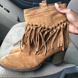 Bridge House Thrift Store - boots $26.95 before 50% off