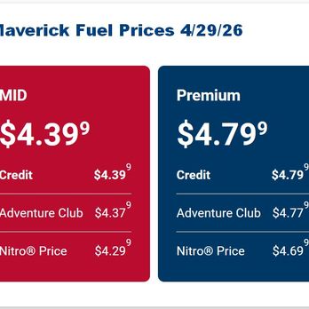Shell - Fuel Prices at Maverick on 4/29/2026. - Gas Stations Near Me - Colorado Springs, Colorado Shell - Fuel Prices at Maverick on 4/29/2026. - Gas Stations Near Me - Colorado Springs, Colorado