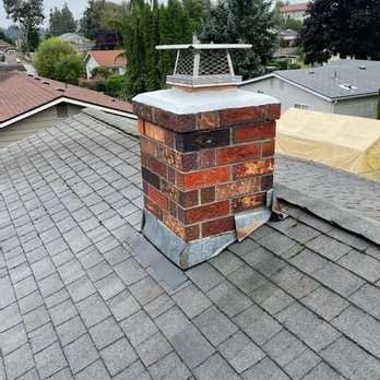 Mk & Sons Masonry - Chimney crown after - Masonry/Concrete Near Me Mk & Sons Masonry - Chimney crown after - Masonry/Concrete Near Me
