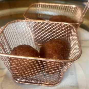 The Parlor - Dim Sum & Cantonese BBQ - Fried shrimp balls with water chestnuts - Dim Sum Near Me - Pittsburgh, Pennsylvania