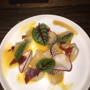 M Sushi - The Mango Scallop dish - - Sushi Bars Near Me - Durham, North Carolina