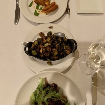 Saluda's - Fried Green Tomatoes, Crispy Balsamic Brussels Sprouts, House Salad - New American Near Me - Columbia, South Carolina Saluda's - Fried Green Tomatoes, Crispy Balsamic Brussels Sprouts, House Salad - New American Near Me - Columbia, South Carolina